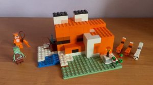 Recenzja LEGO Minecraft - Dom lisów (21178)