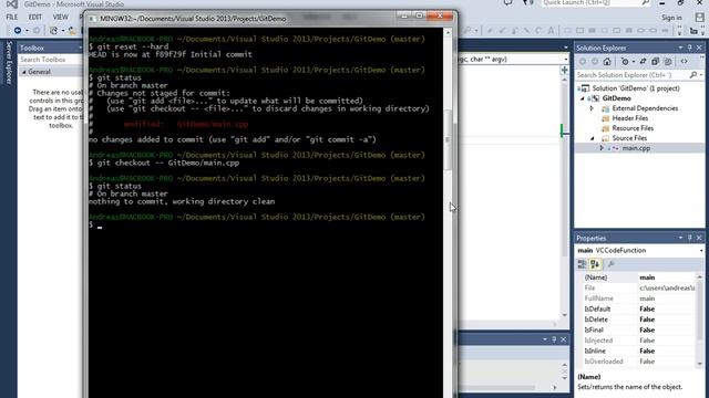 Git Crash Course 4 - Ångra med reset och checkout смотреть онлайн