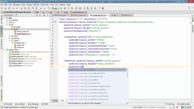 How to create material design TabLayout смотреть онлайн