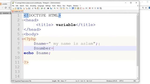 PHP & MySQLi 2018 Tutorials in Urdu/Hindi Part 5 смотреть онлайн