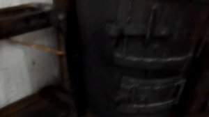 Буржуйка на дровах и отработке