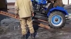 Минитрактор Русич Т-30 полный привод! Отгрузка клиенту в город Абакан.