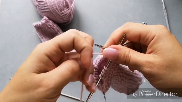 Вяжем красивые пинетки платочнрй вязкой смотреть онлайн