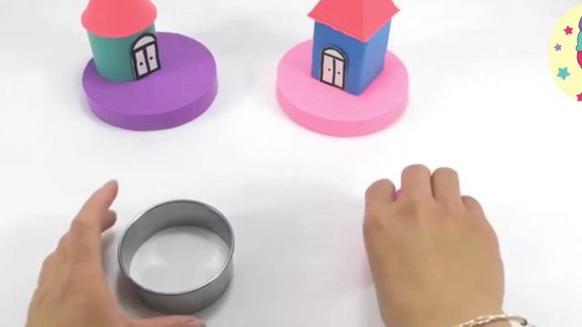 Slime city for kids. Слаймовый город для детей.                          новый кинетический песок