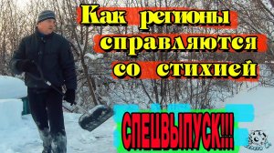 Как регионы справляются со стихией.