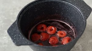 Клубничное желе с агар-агаром