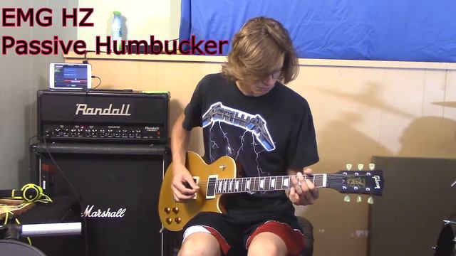 Pickup Comparison; Gibson 490T, Seymour Duncan JB, DiMarzio PAF Joe, Entwistle Dark Star, EMG HZ смотреть онлайн