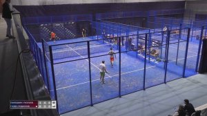 Второй Открытый Кубок Москвы по паделу. Трансляция финала