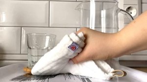 Мини-полотенца из жатого муслина UMBO