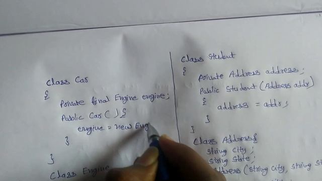 What is Composition and Aggregation in Java. What are the differences and Sample codes.
