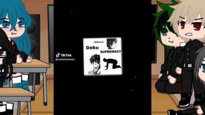 Mha Middle school react to future deku (1/?)