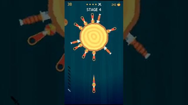 Прохождение игры Knife hit - часть 2 смотреть онлайн