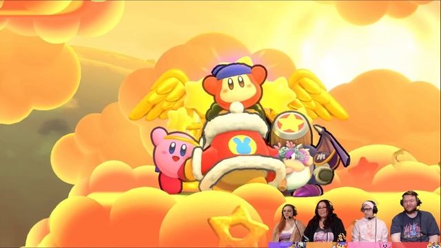 WE FIXED THE SHIP!! - Kirby's Return to Dream Land Deluxe #9 (4-Player Gameplay) смотреть онлайн
