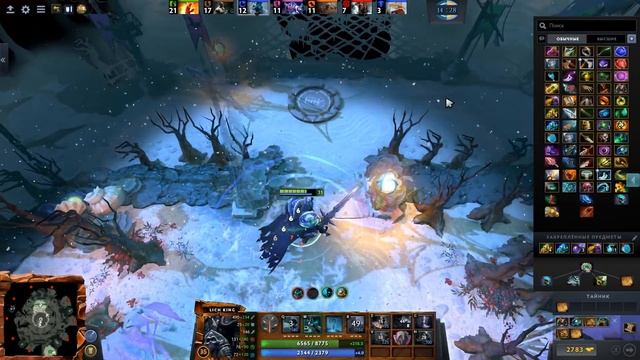 КОРОЛЬ ЛИЧ В ДОТА 2! LICH KING DOTA 2