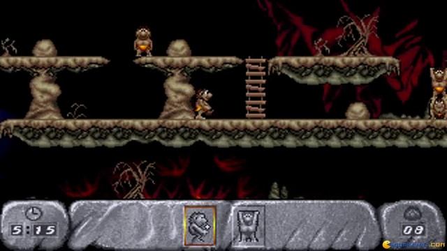 The Humans 2 gameplay (PC Game, 1993) смотреть онлайн