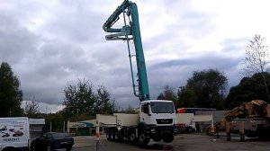 Проверка бетононасоса EVERDIGM ECP53CS
