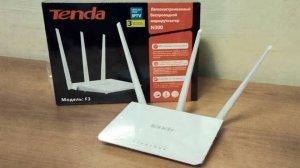 📶 Tenda F3, PPPoE настройка роутера
