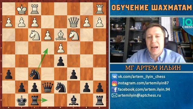 ✅ФЕРЗЕВЫЙ ГАМБИТ ЗА ЧЕРНЫХ / ЕГО СОВРЕМЕННАЯ ТРАКТОВКА ? ШАХМАТЫ / IQ CHESS ? МГ АРТЕМ ИЛЬИН