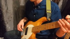 Урок Бас-гитара. Игра пальцами правой руки. Штрих Detache.