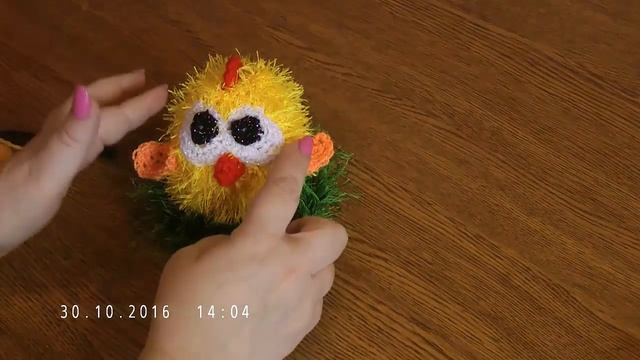 Вяжем крючком цыплёнка смотреть онлайн