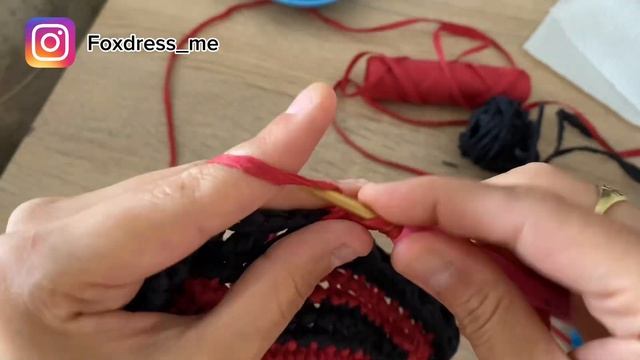 Шапочка из рафии как в H&M #панамакрючком