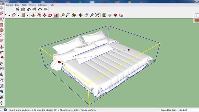 SketchUpTutorial-The Scale Tool