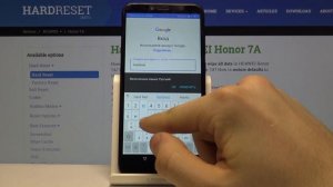 Honor 7A — Как добавить аккаунт гугл на телефон Honor 7A
