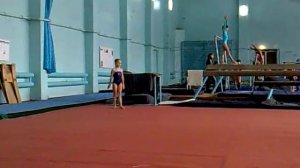 Вольные упражнения. Спортивная гимнастика. София 8 лет