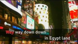 GO DOWN MOSES караоке