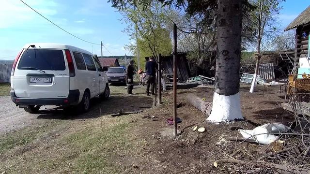 Новый забор Готов . Купили дом в деревне смотреть онлайн