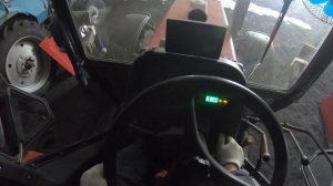 Жестокий запуск МТЗ - 15 на летней солярке.Пришлось запустить МТЗ в морозы.