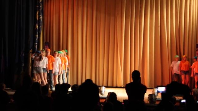 Танцевальный марафон. Выступление 2 отряда "Мюзик холл". Лагерь ДЗГ смотреть онлайн