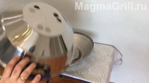 Гриль для катера Magma Marine Kettle газовый круглый (обзор)