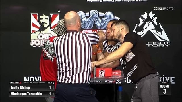 Mindaugas Tarasaitis vs Justin Bishop  - East vs West 5