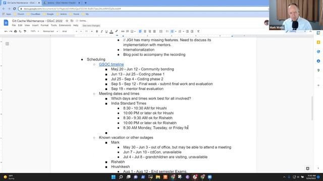2022 05 24 Git Cache Maintenance смотреть онлайн
