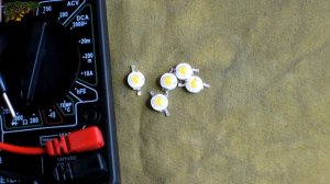 Распаковка и проверка светодиодов | 1W 90LM 3200K Warm White LED Emitters