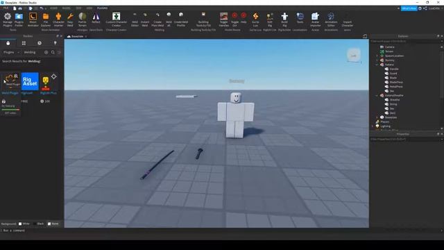 ROBLOX STUDIO | How To Rig a Sword & Sheathe смотреть онлайн