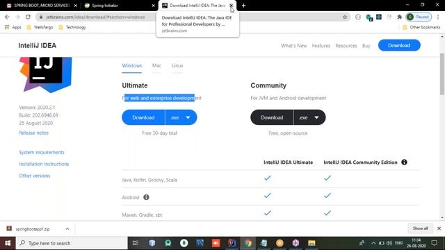 SPRING BOOT, MICROSERVICES & DOCKER tutorial || Demo - 3 || by Mr. Sai On 26-08-2020 @11AM