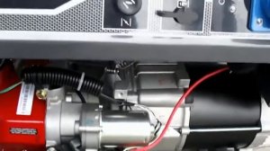 Запуск и остановка бензинового генератора Briggs&Stratton 7500EA