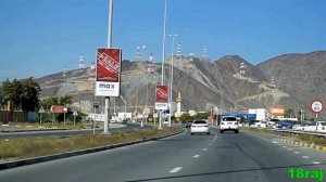 UAE, al fujairah kalba mountain road to  khorfakkan beach HD Tour