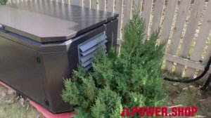 Монтаж резервного генератора для дома в кожухе с автозапуском A-iPower a9000eax. (Лотошнино)