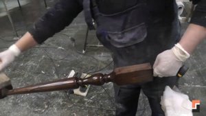 Покраска балясины урок 2