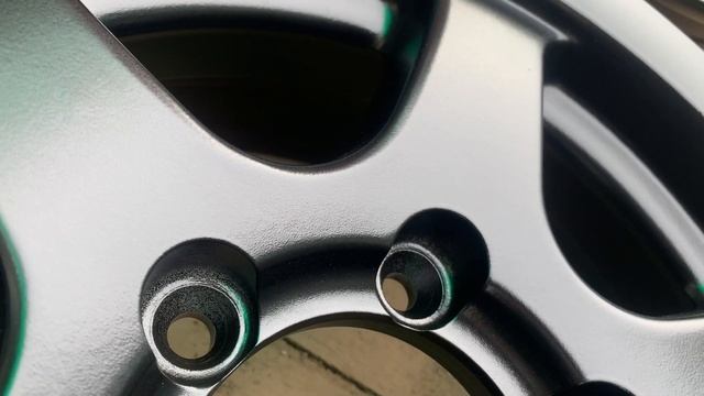 Чёрный янтарь под матовым лаком. Порошковая покраска. смотреть онлайн