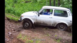 #1006. UAZ Diagonal [RUSSIAN CARS]