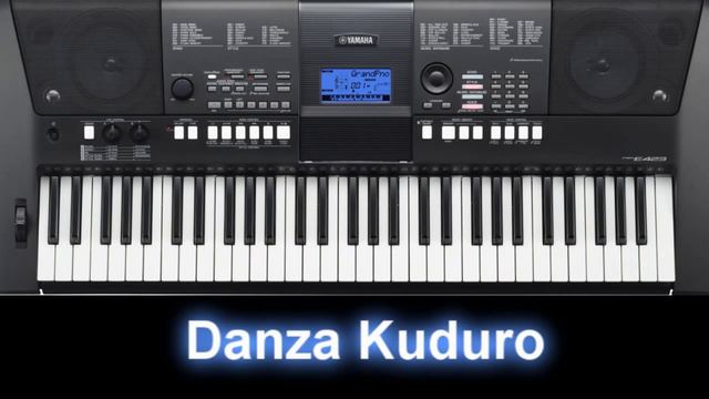 Don Omar - Danza Kuduro | Yamaha PSR-E423 смотреть онлайн