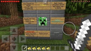 СИД НА ОГРОМНОЕ ЛИЦО НОТЧА в Minecraft PE 1.1.3