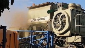 продувка комбайна