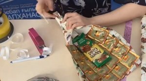 Мастер класс «Букет из чайных пакетиков»