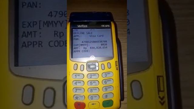 Protocol 201.3 offline 6 digit Approval Code