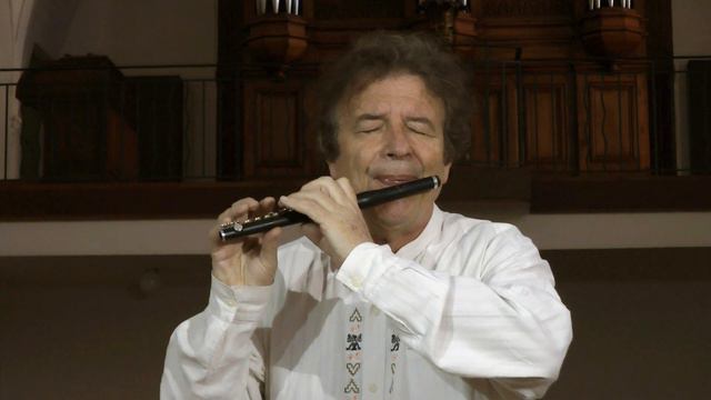 flute piccolo J.S.BACH Sarabande de la partita en la mineur BWV 1013 смотреть онлайн